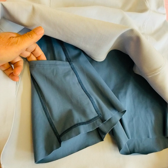 Spanx The Get Moving Easy Access Ribbed Straight Build-in Shorts Mini Dress XL - Picture 8 of 15